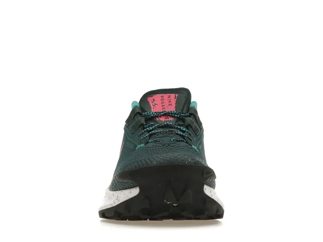 Фото № 2 с приближением к товару «‎Nike Pegasus Trail 3 Dark Teal Green Pink Glow »