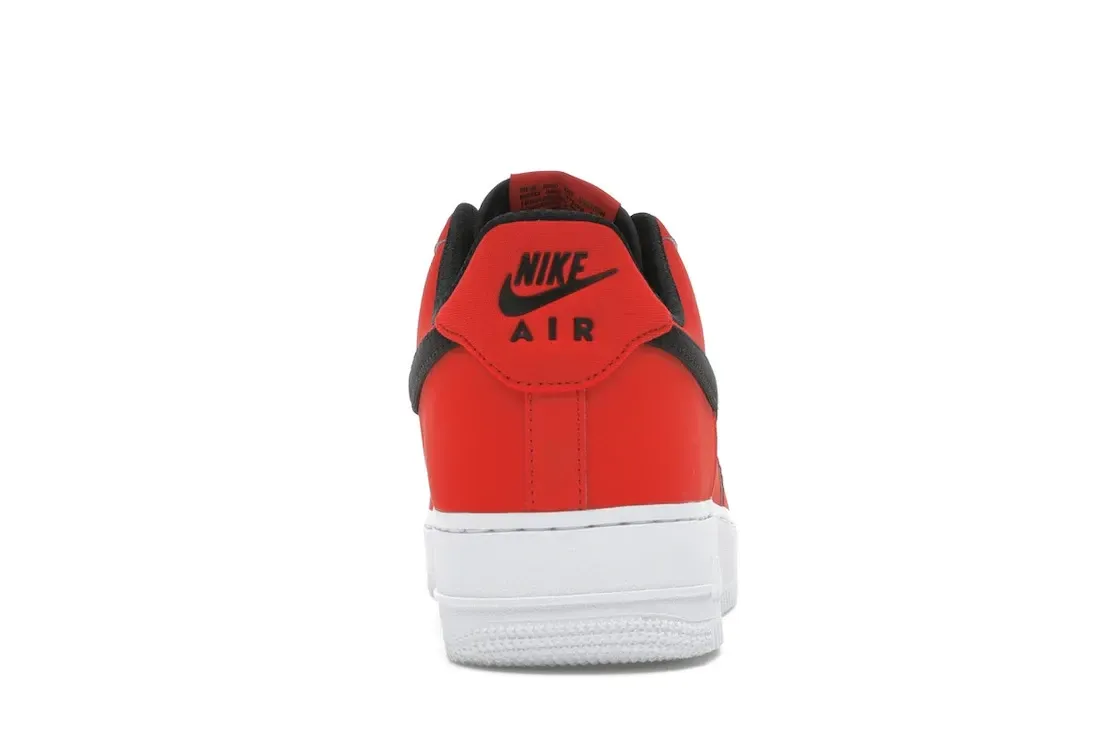 Фото № 4 с приближением к товару «‎Nike Air Force 1 Low Habanero Red Black White»