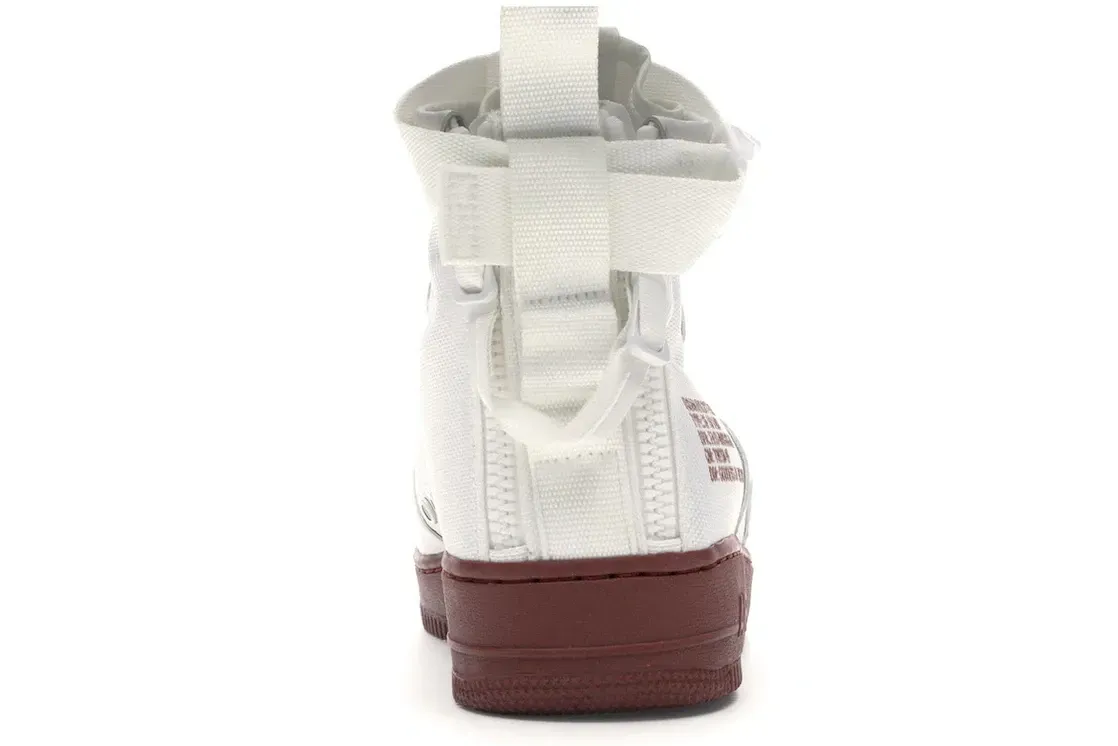 Фото № 4 с приближением к товару «‎Nike SF Air Force 1 Mid Ivory Mars Stone»