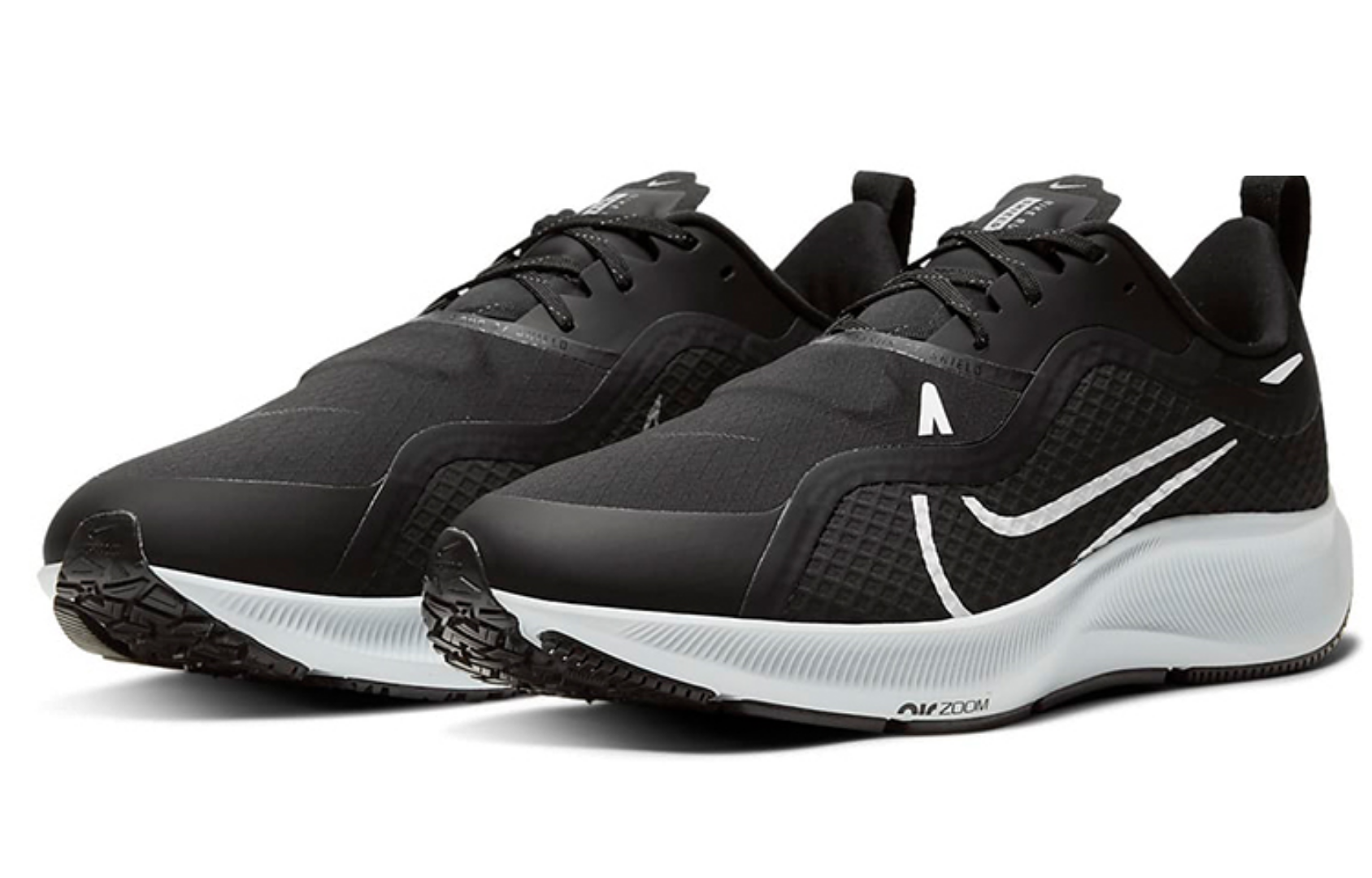 Фото № 3 с приближением к товару «‎Nike Air Zoom Pegasus 37 Shield BlackWhite»