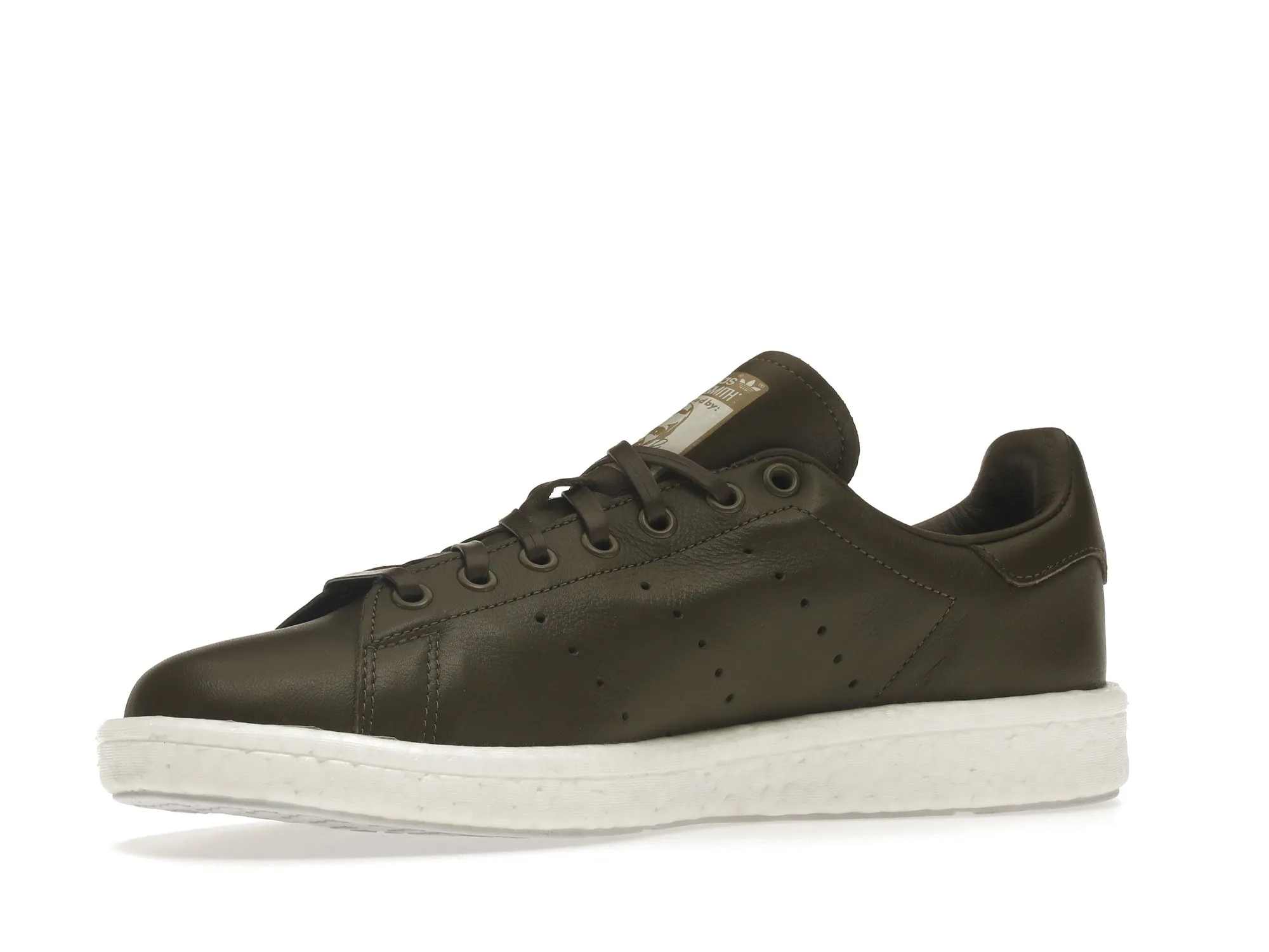 Фото № 4 с приближением к товару «‎adidas Stan Smith Boost Neighborhood Olive»
