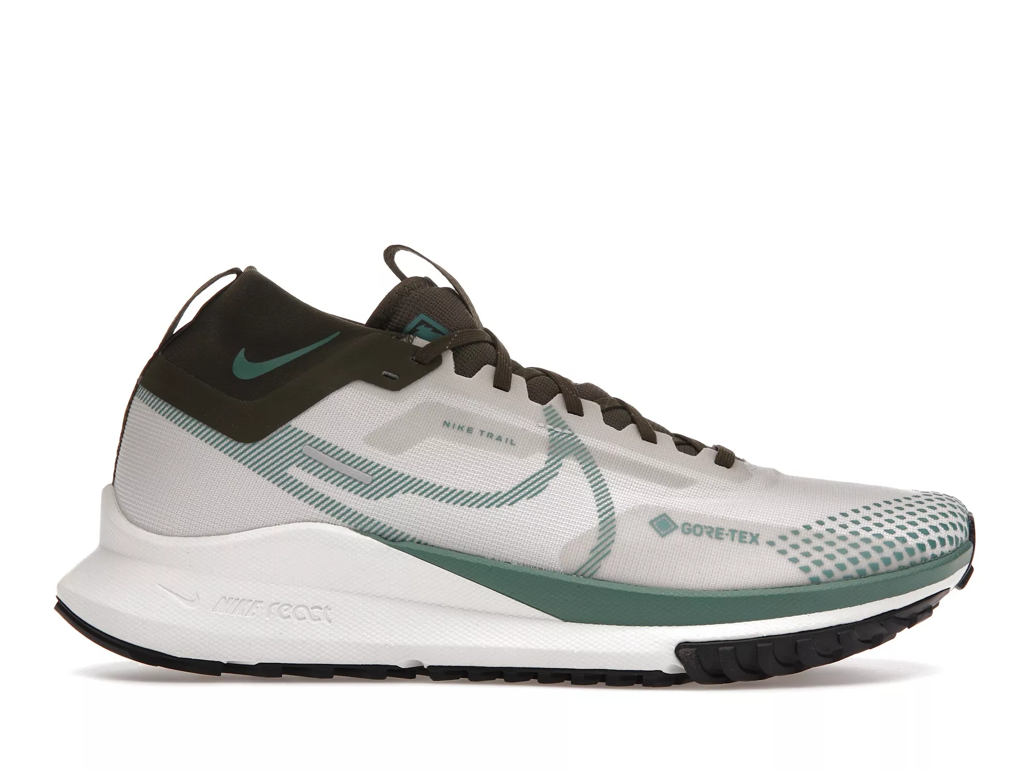 Фото № 1 с приближением к товару «‎Nike React Pegasus Trail 4 Gore-Tex Olive Green»