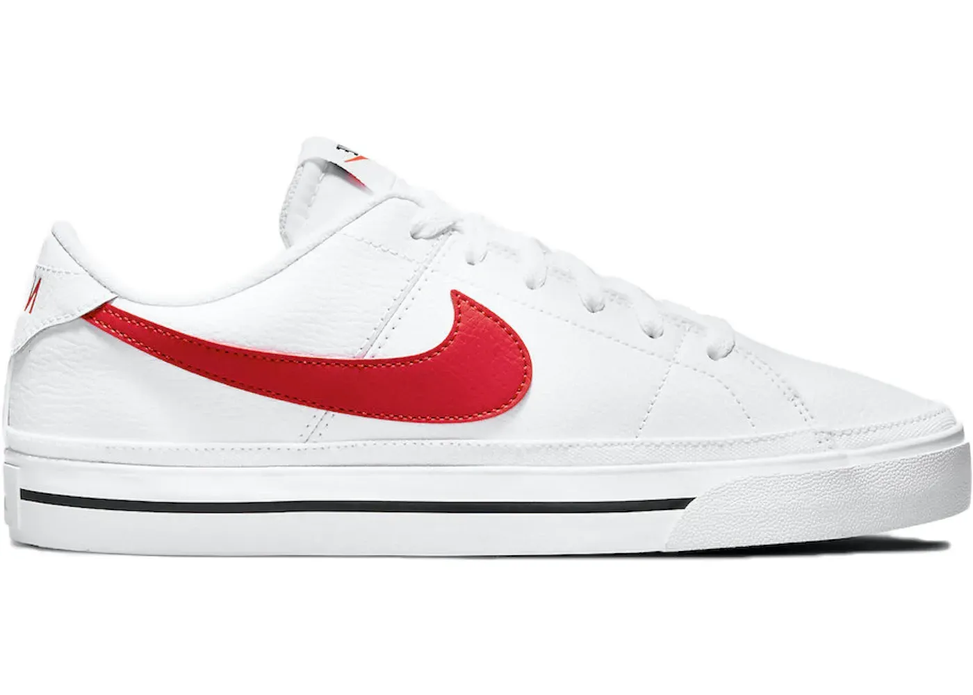 Фото № 1 с приближением к товару «‎Nike Court Legacy White University Red»