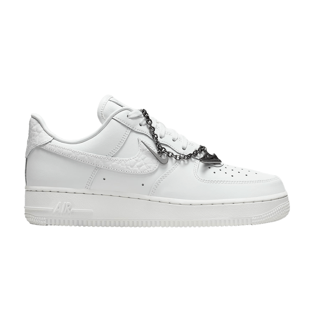 Nike Women's Air Force 1 07 Low Summit White/White/Metallic Silver/Summit White
