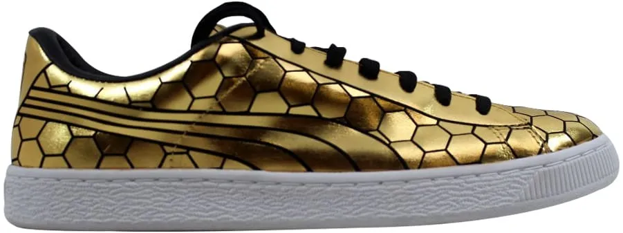 Фото № 1 с приближением к товару «‎Puma Basket Classic Metallic Gold»