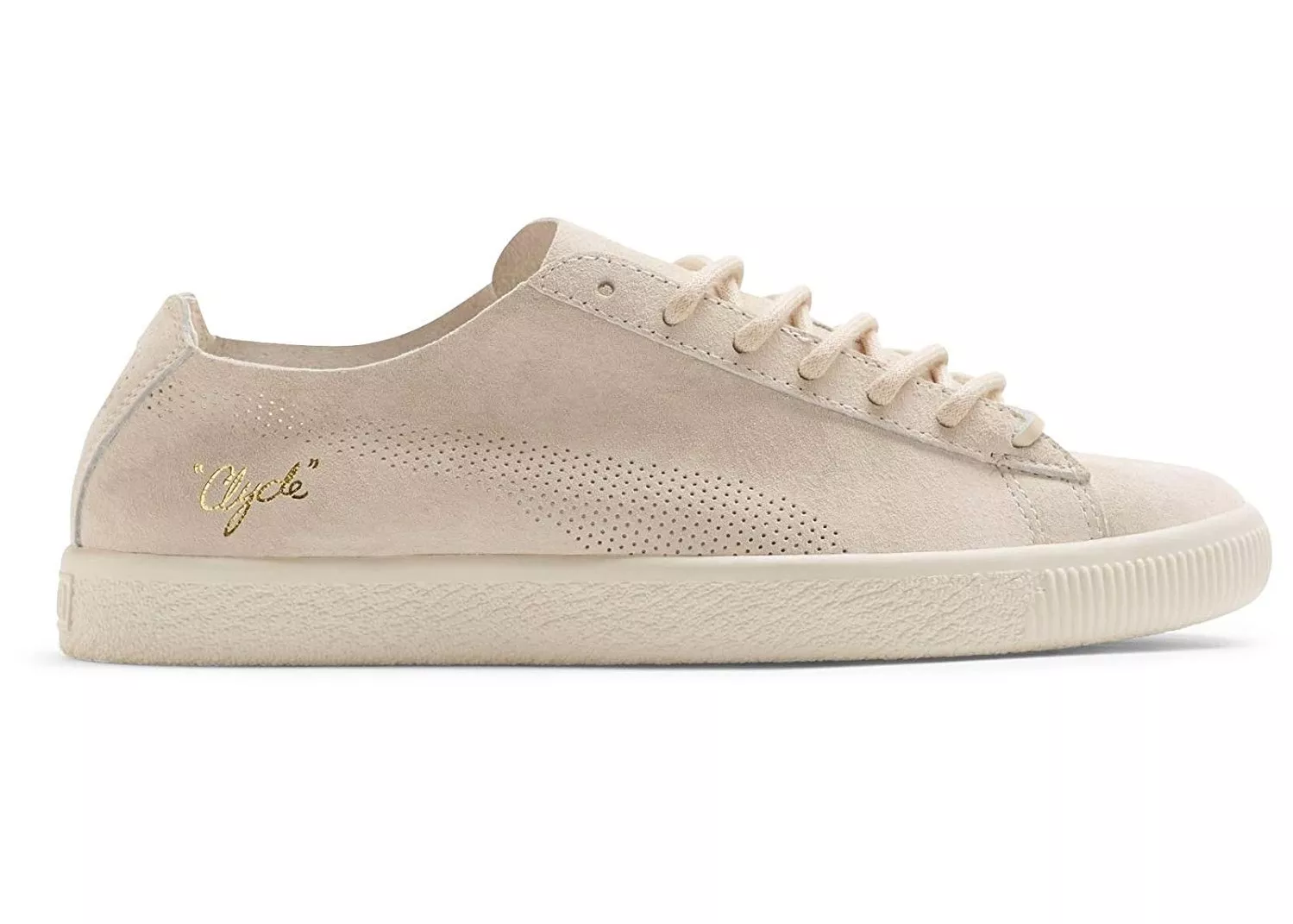 Фото № 1 с приближением к товару «‎Puma Clyde BAIT Swan Gold»