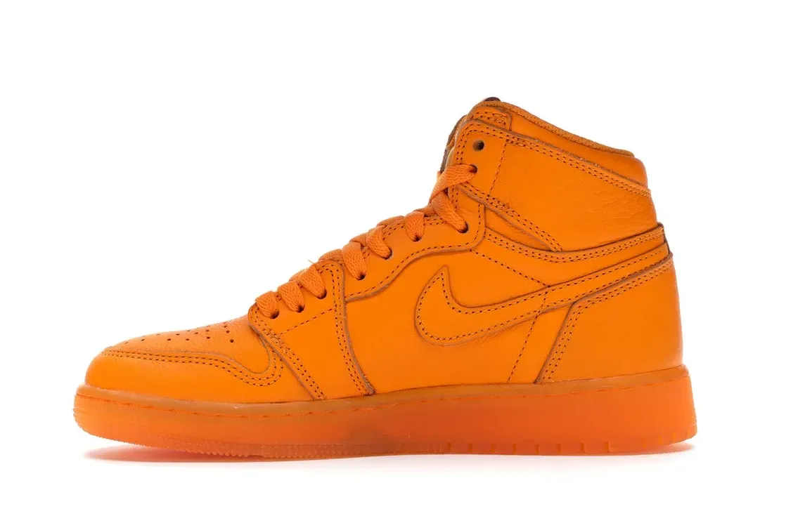 Фото № 3 с приближением к товару «‎Jordan 1 Retro High Gatorade Orange Peel »