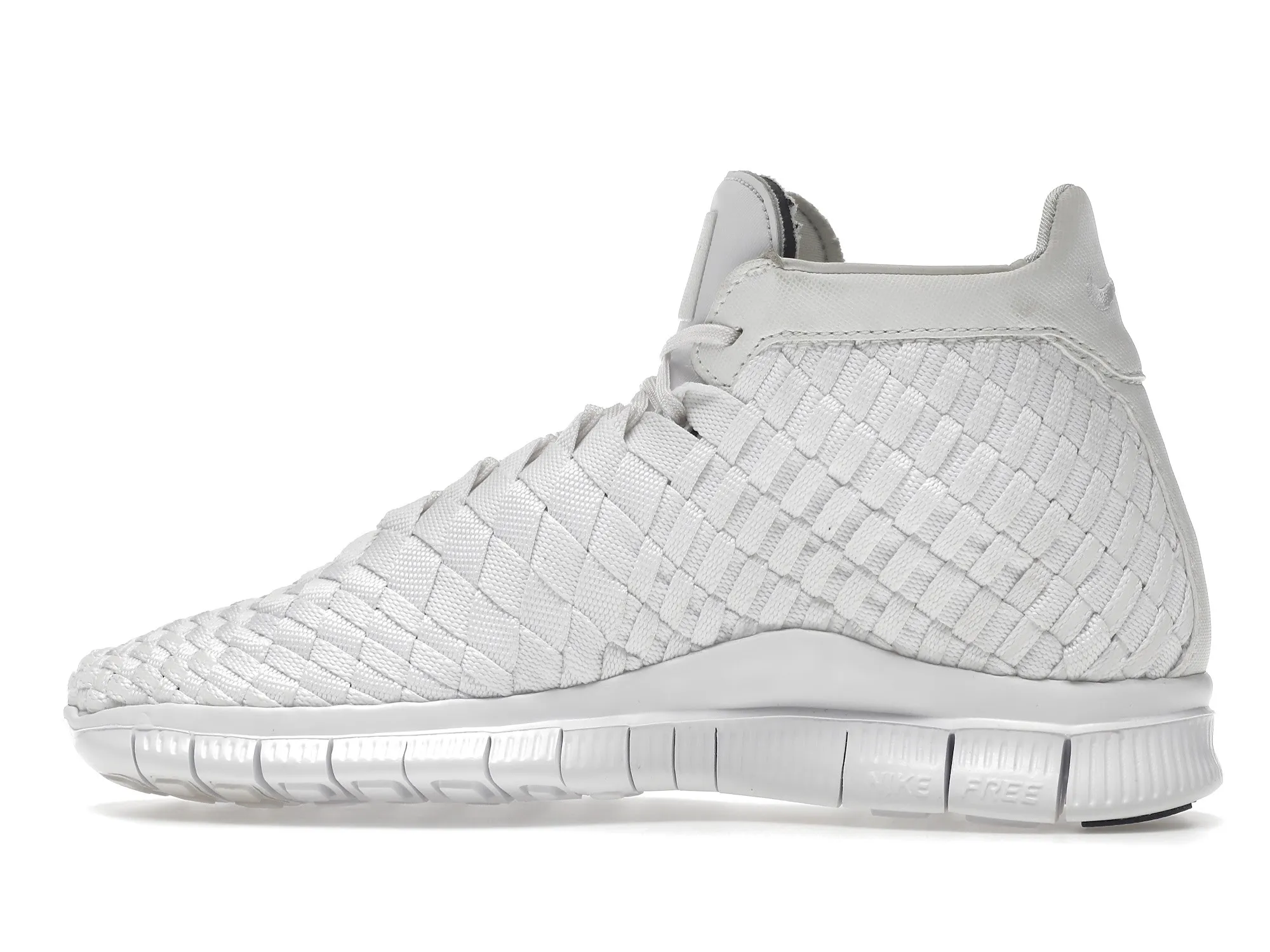Фото № 5 с приближением к товару «‎Nike Free Inneva Woven Mid White»