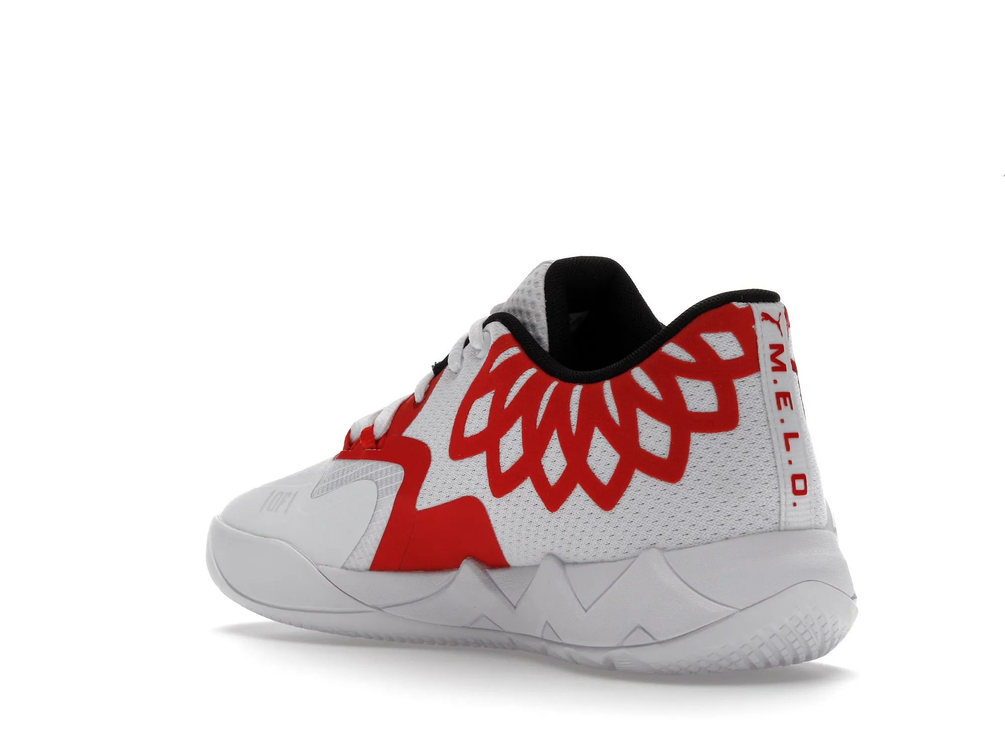 Фото № 5 с приближением к товару «‎Puma LaMelo Ball MB.01 Lo Team Colors White High Risk Red»