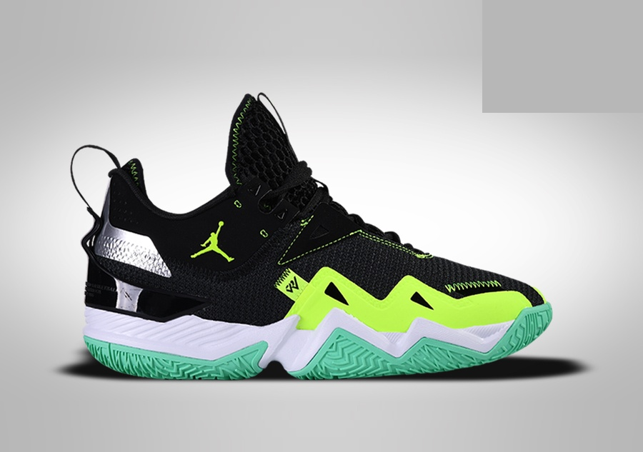 Фото № 1 с приближением к товару «‎Nike Air Jordan Westbrook One Take GS Volt »