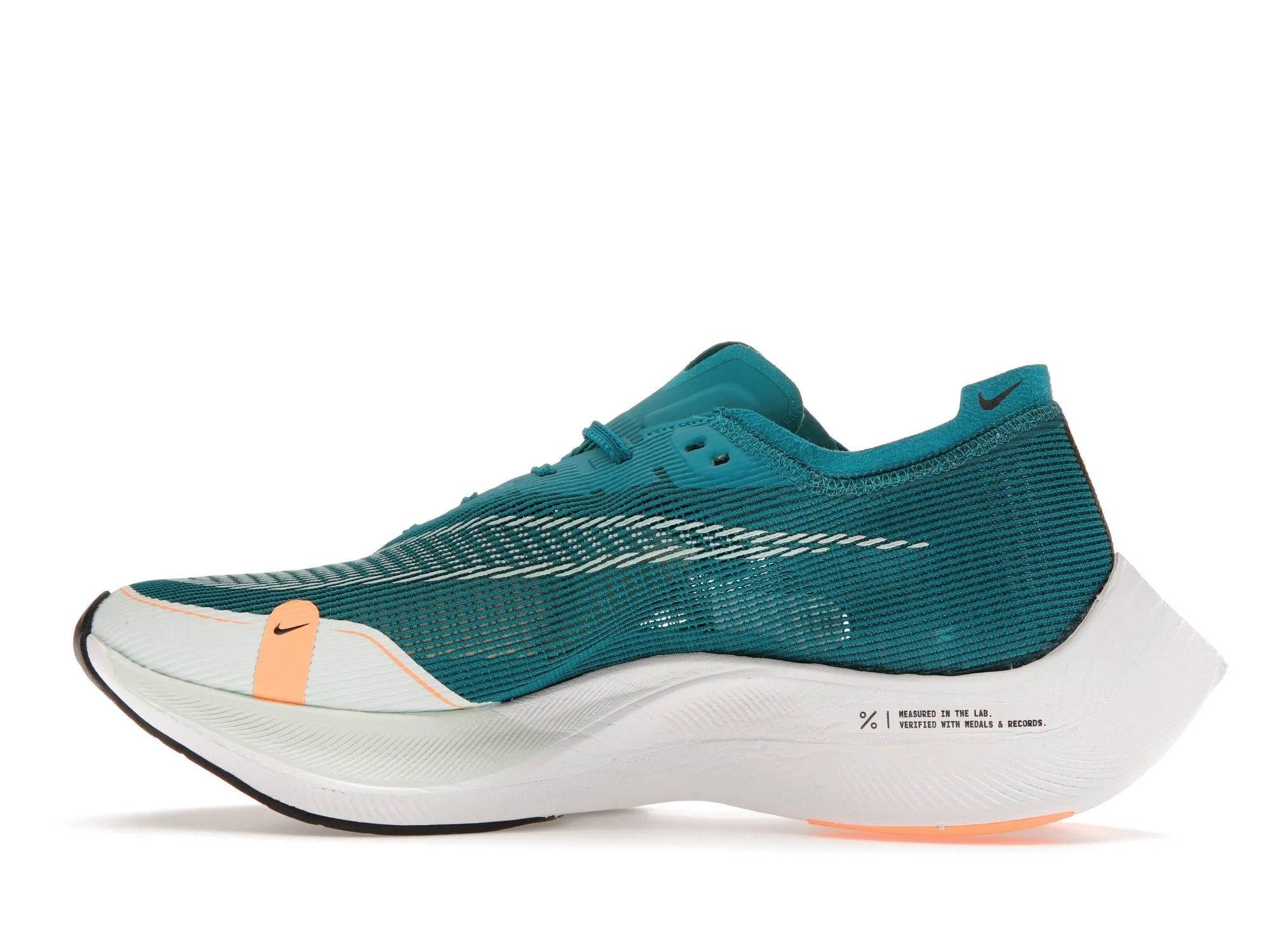 Фото № 5 с приближением к товару «‎Nike ZoomX Vaporfly Next% 2 Bright Spruce Peach Cream»
