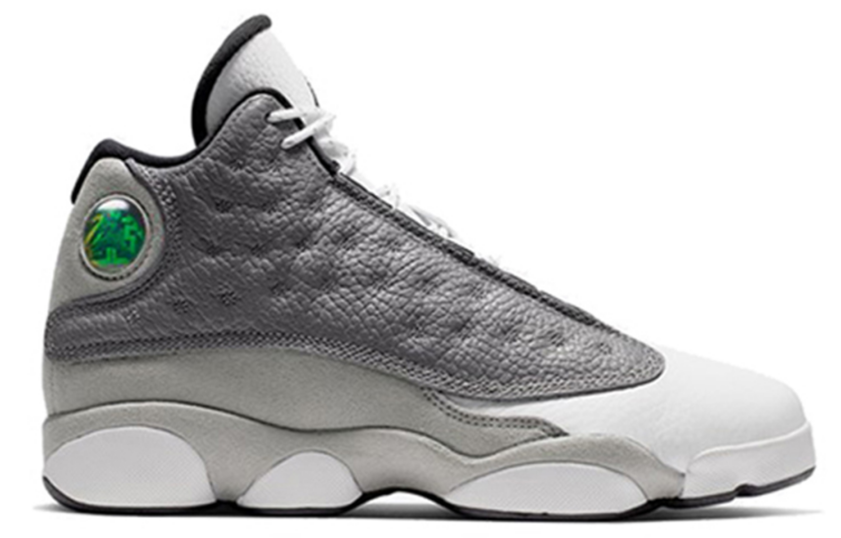 Фото № 2 с приближением к товару «‎Nike Air Jordan 13 Retro Basketball Shoes Atmosphere Grey»