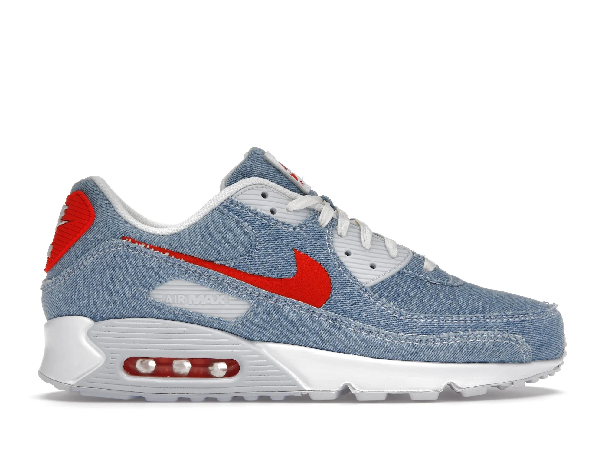Фото № 1 с приближением к товару «‎Nike Air Max 90 Denim Light Wash»