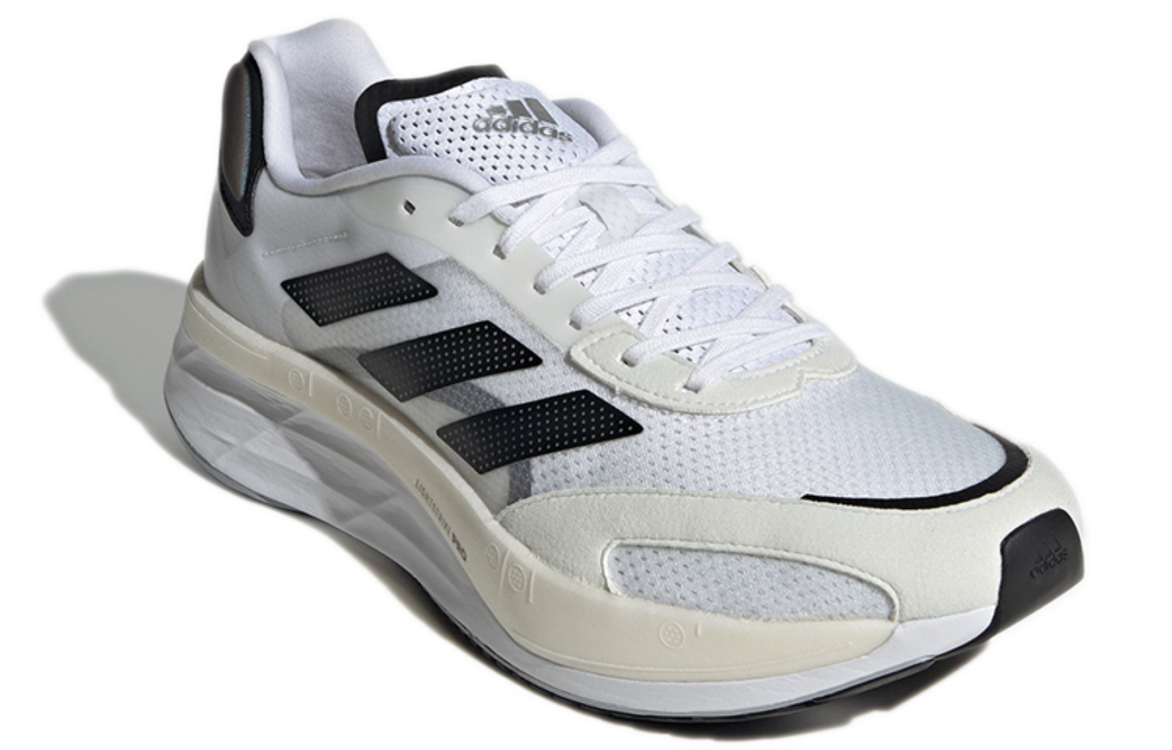 Фото № 3 с приближением к товару «‎adidas Adizero Boston 10 Running shoes whiteblack»