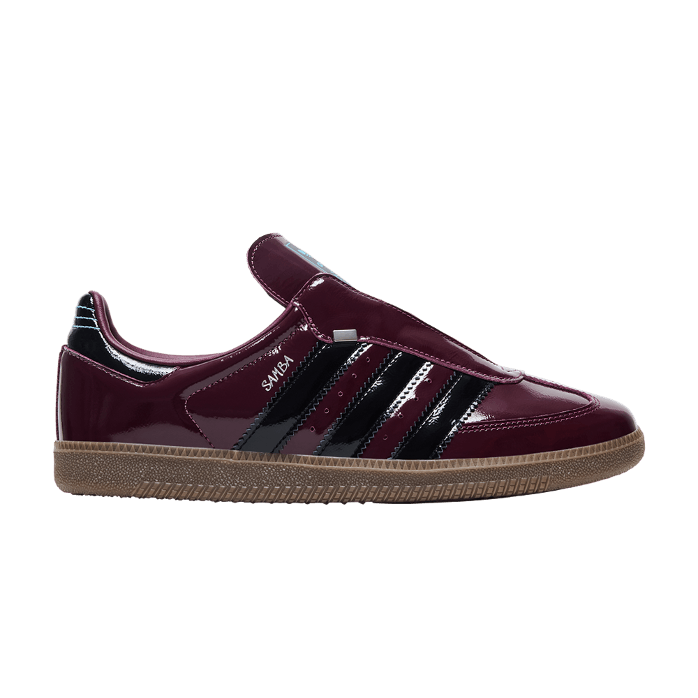 adidas Samba OG Maroon Black Patent
