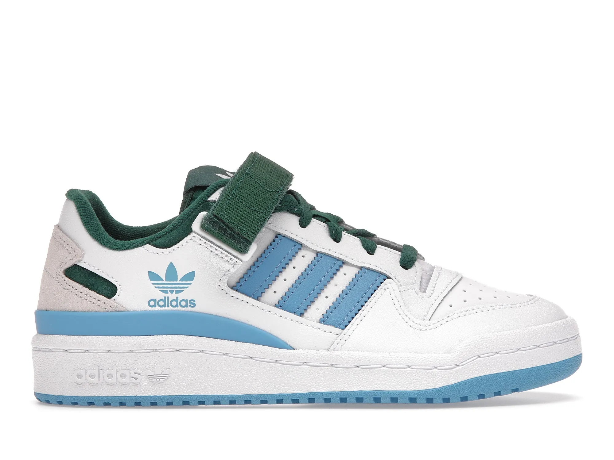 Фото № 1 с приближением к товару «‎adidas Forum Low White Blue Green»