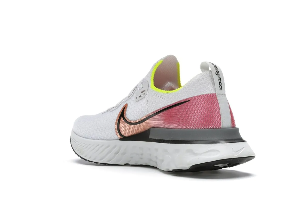 Фото № 5 с приближением к товару «‎Nike React Infinity Run Platinum Tint Pink Blast»