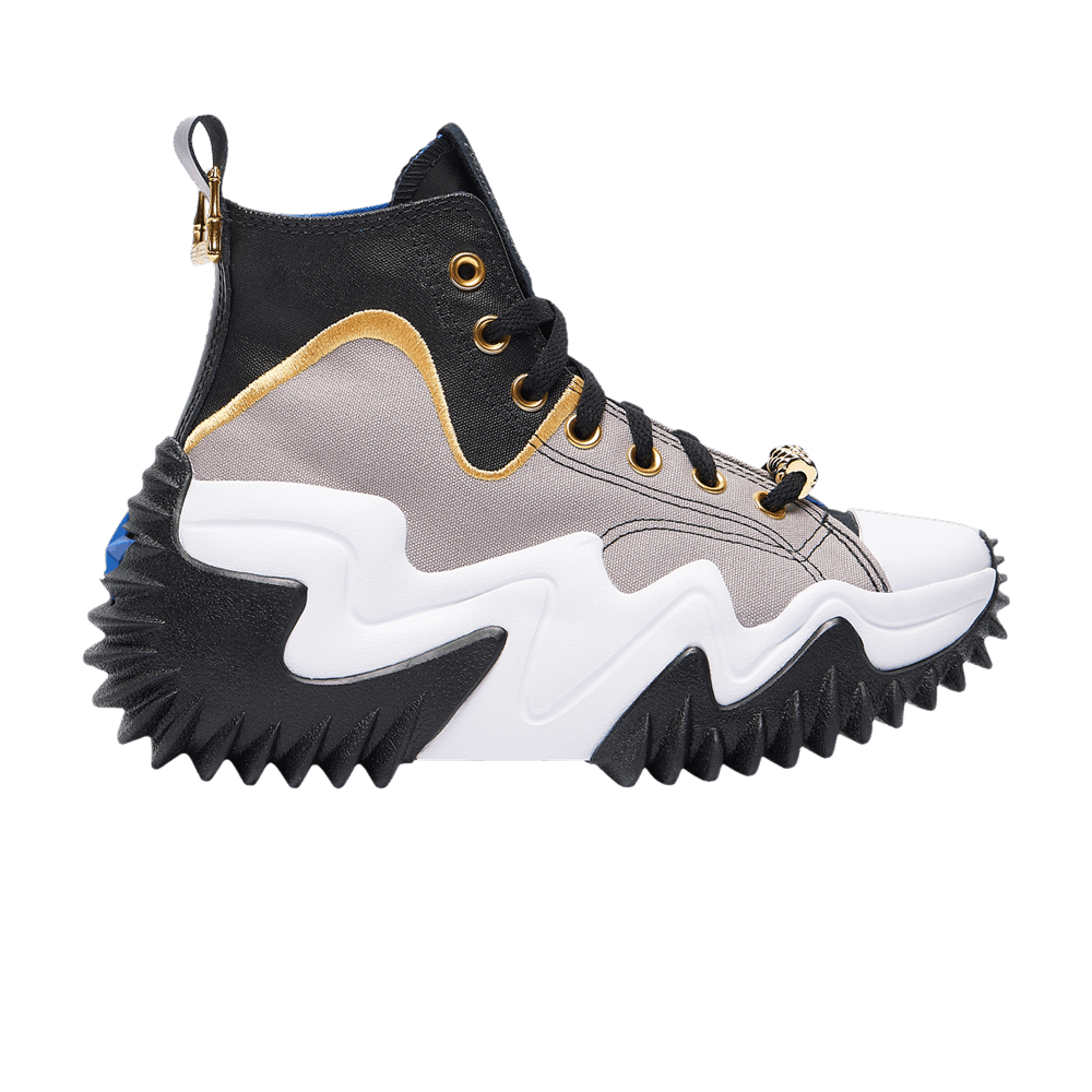 Converse Women's Run Star Motion High Mercury Grey Gold