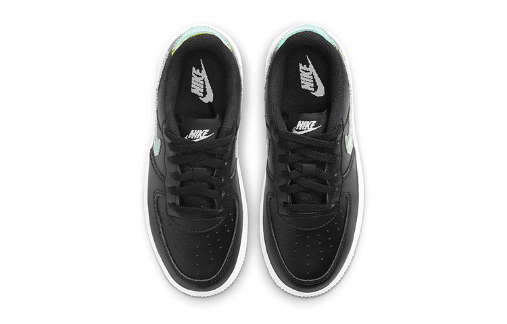 Фото № 4 с приближением к товару «‎Nike Air Force 1 LV8 PS 'Digital Swoosh - Black'»