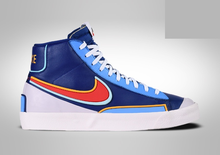 Фото № 1 с приближением к товару «‎Nike Blazer Mid '77 Infinite Skate Shoes WhiteBlue»