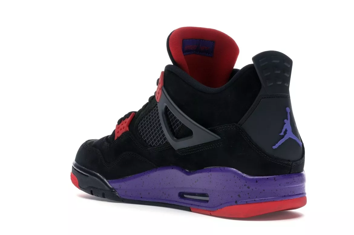 Фото № 4 с приближением к товару «‎Jordan 4 Retro Raptors Drake OVO (2019)»