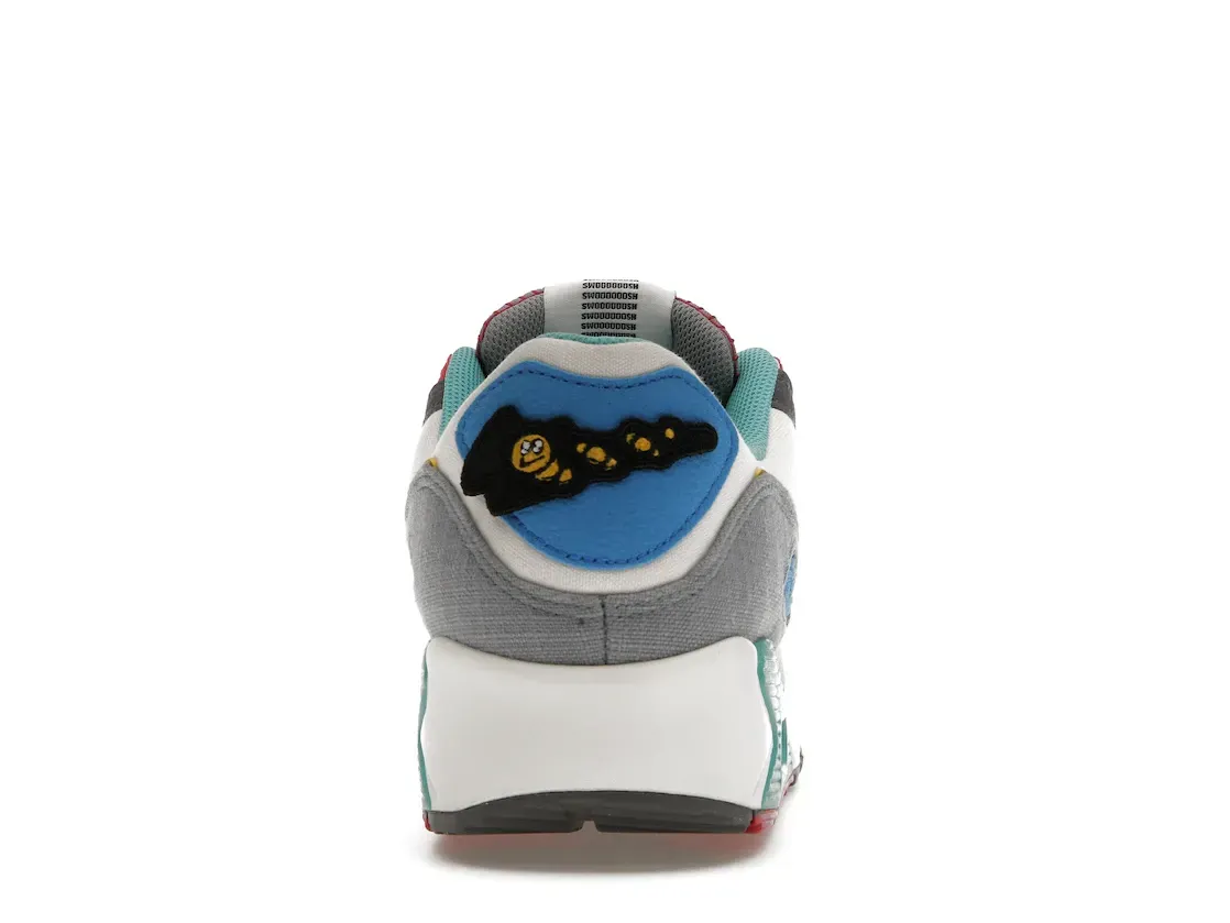 Фото № 4 с приближением к товару «‎Nike Air Max 90 Air Sprung Iron Grey»