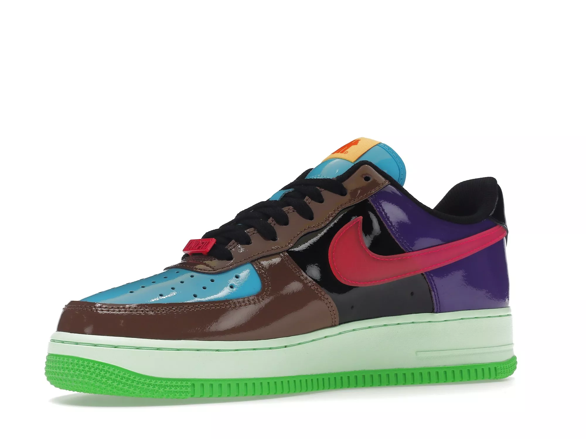 Фото № 3 с приближением к товару «‎Nike Air Force 1 Low SP Undefeated Multi-Patent Pink Prime»