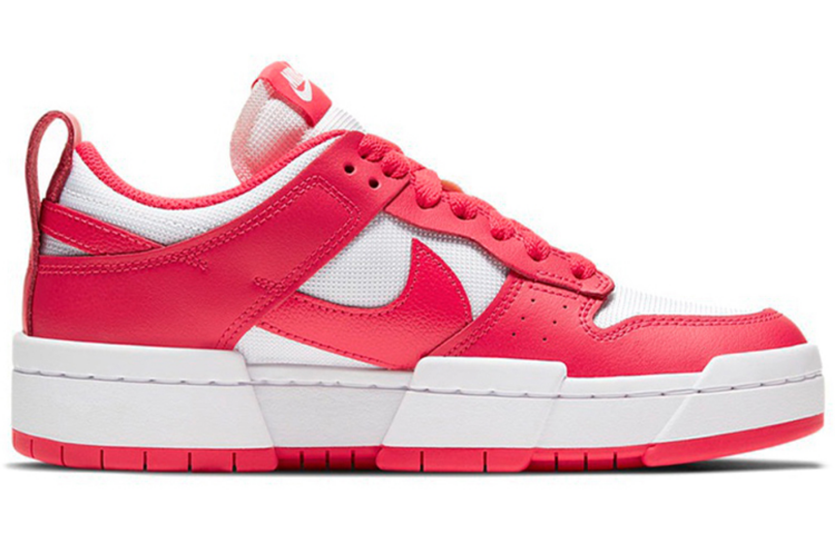 Фото № 2 с приближением к товару «‎Nike Dunk Low Disrupt WhiteRed»