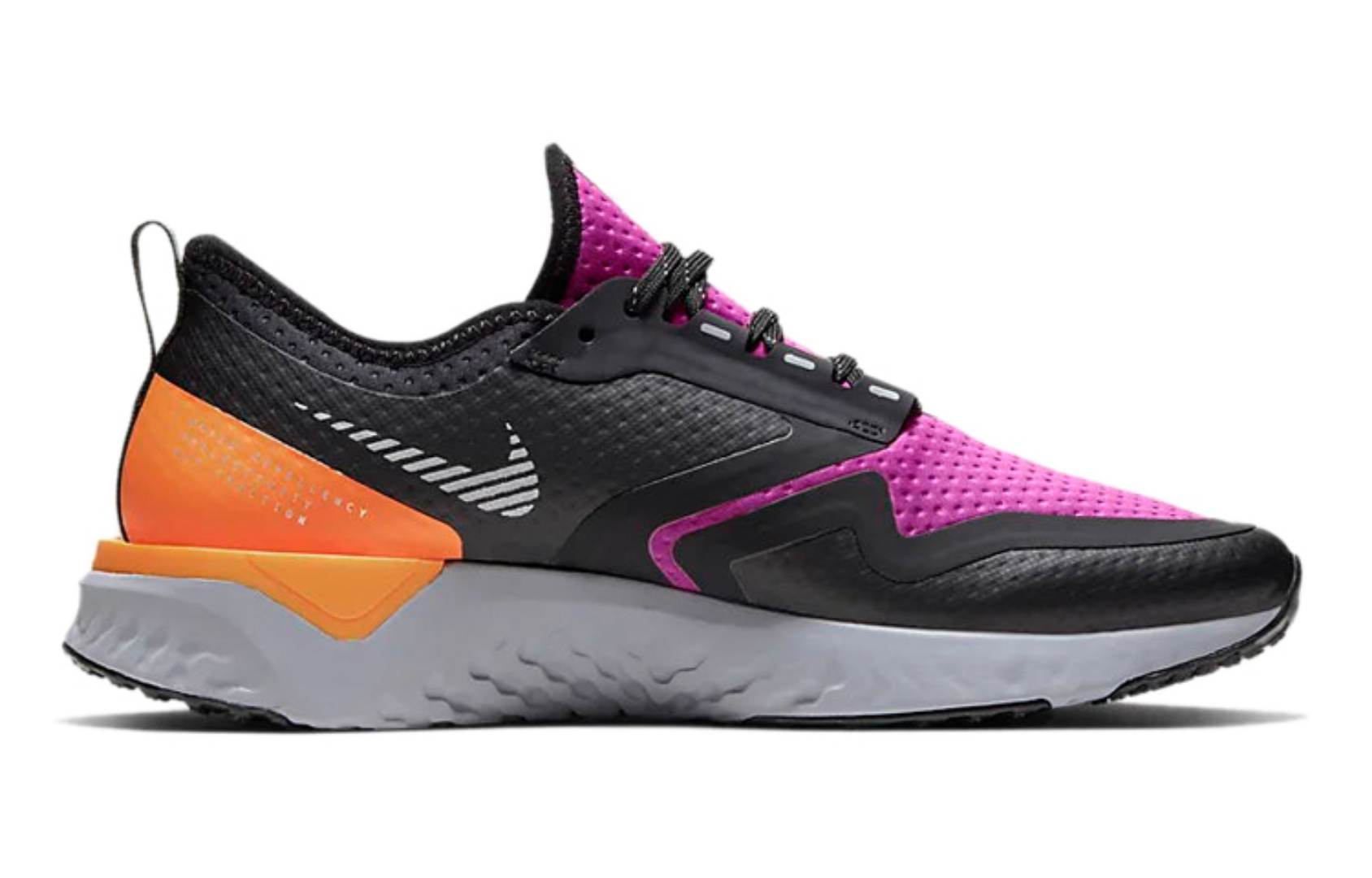 Фото № 2 с приближением к товару «‎Nike Wmns Odyssey React 2 Shield 'Fire Pink Atmosphere Grey'»