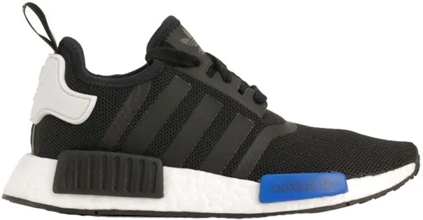 Фото № 1 с приближением к товару «‎adidas NMD R1 Core Black Mesh (Youth)»
