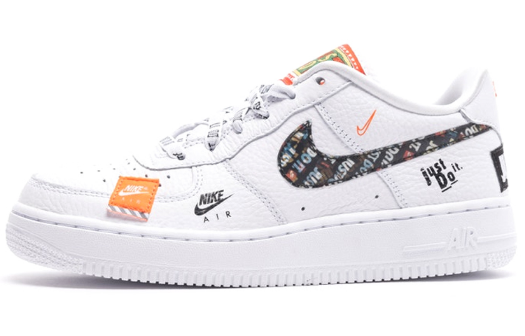 Фото № 1 с приближением к товару «‎Nike Air Force 1 Low Just Do It Pack Skate shoes whiteblack»