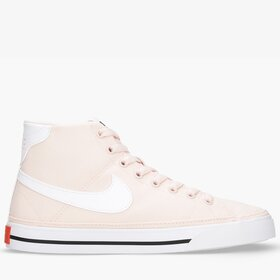 Фото № 1 с приближением к товару «‎Nike Wmns Court Legacy Canvas Mid Sneakers PinkWhite»