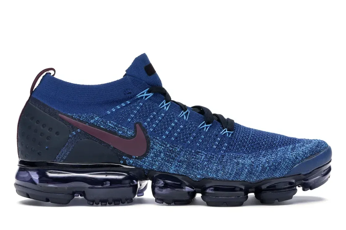 Фото № 1 с приближением к товару «‎Nike Air VaporMax Flyknit 2 Gym Blue»