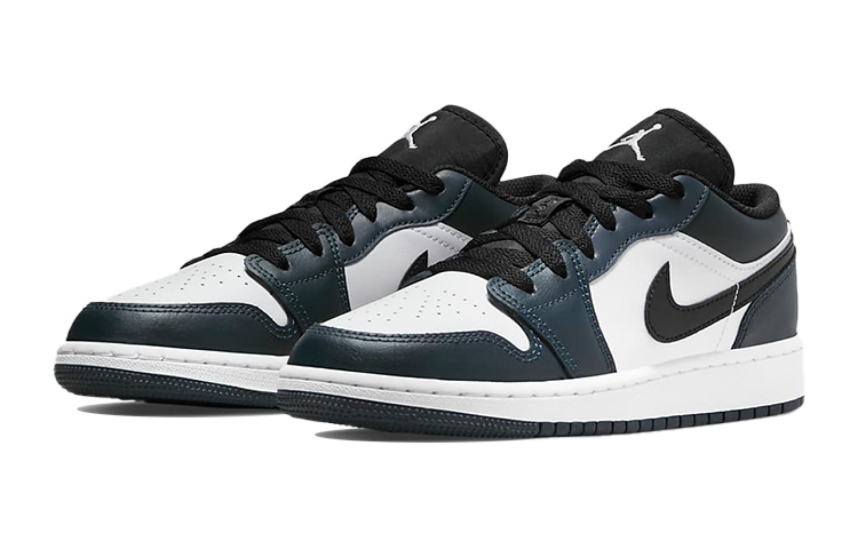 Фото № 3 с приближением к товару «‎ Jordan Air Jordan 1 Vintage basketball shoes Armory NavyBlackWhite»