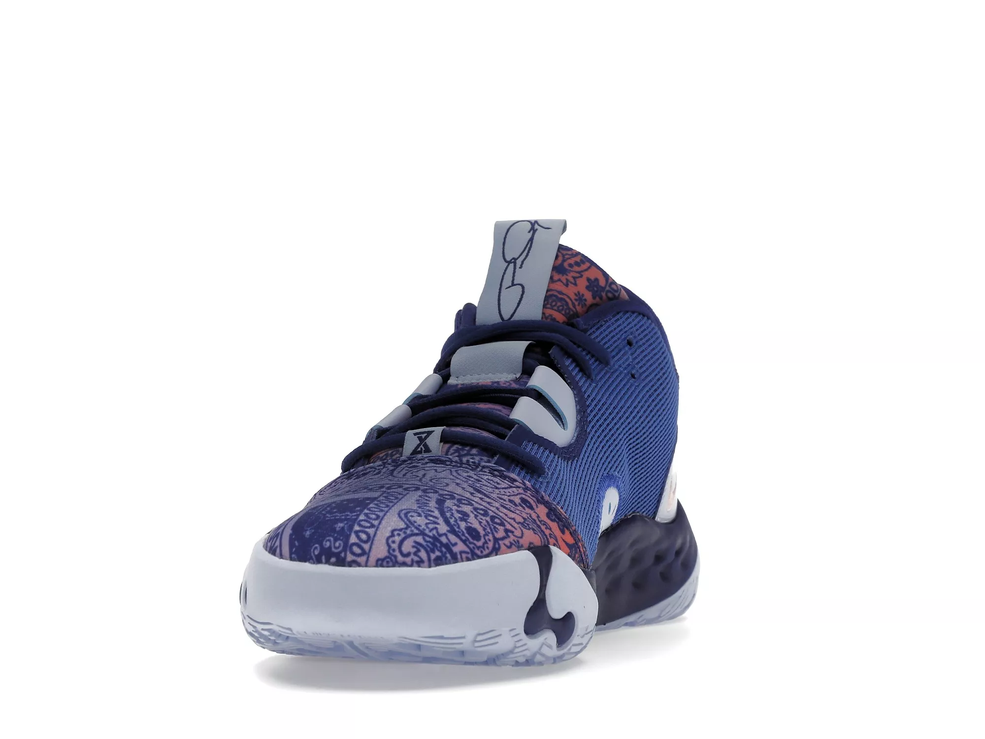 Фото № 5 с приближением к товару «‎Nike PG 6 Blue Paisley»