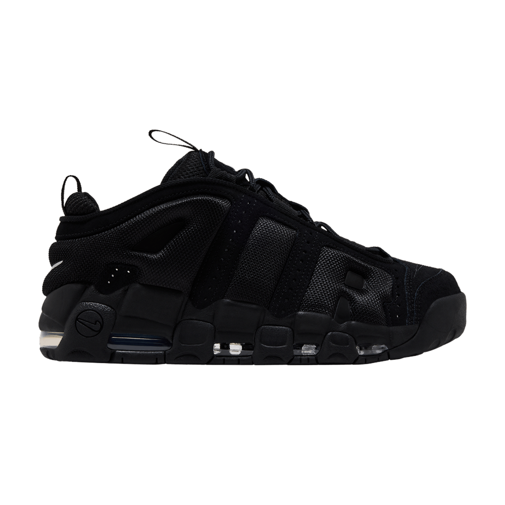 Nike Air More Uptempo Low Triple Black