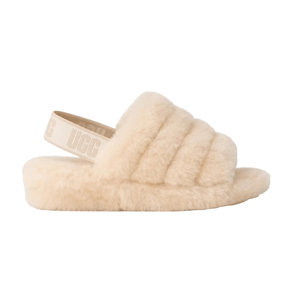 UGG Women's Fluff Yeah Slide Natural Sea Salt