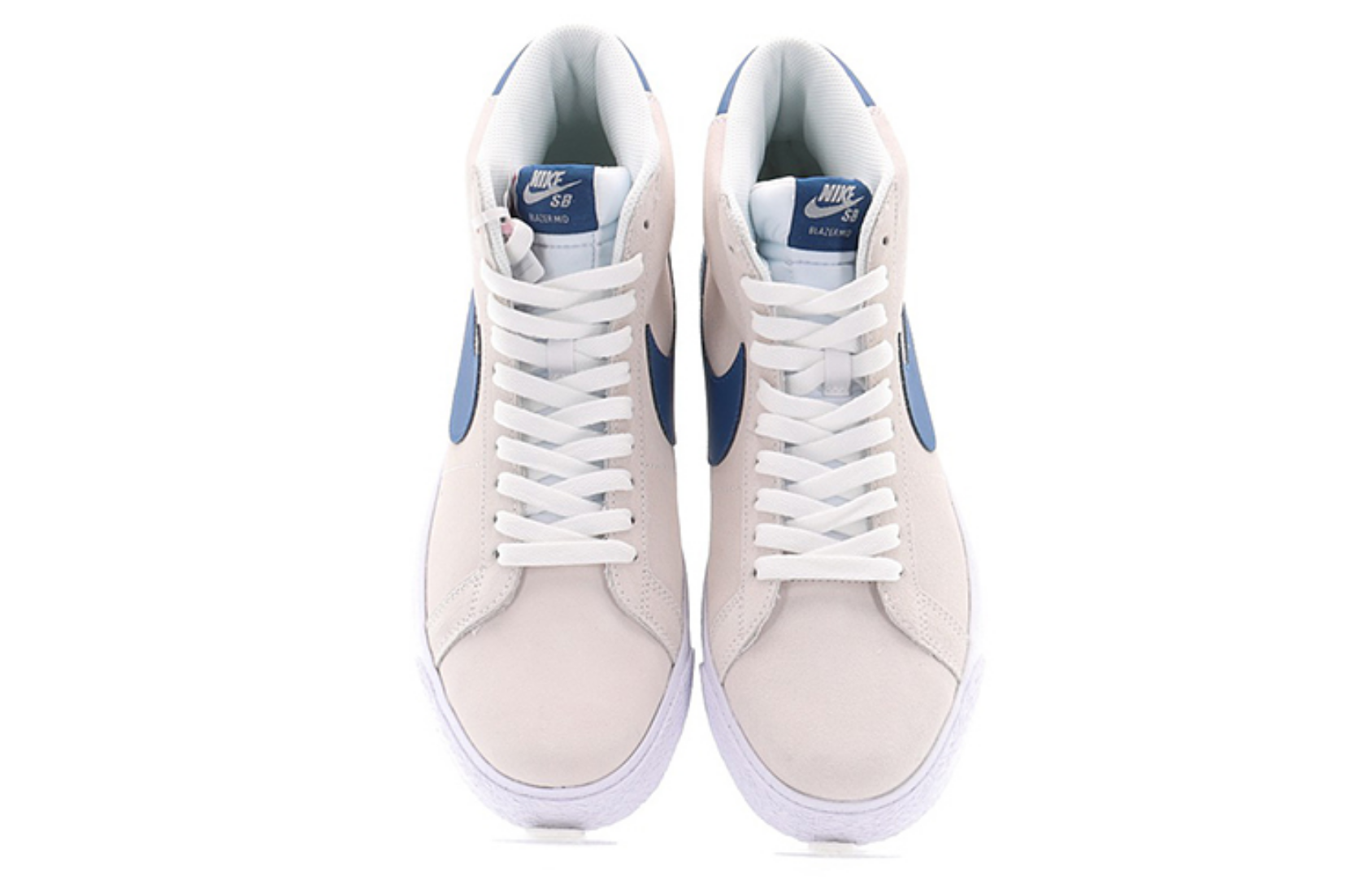 Фото № 4 с приближением к товару «‎Nike SB Blazer Mid WhiteBlue»