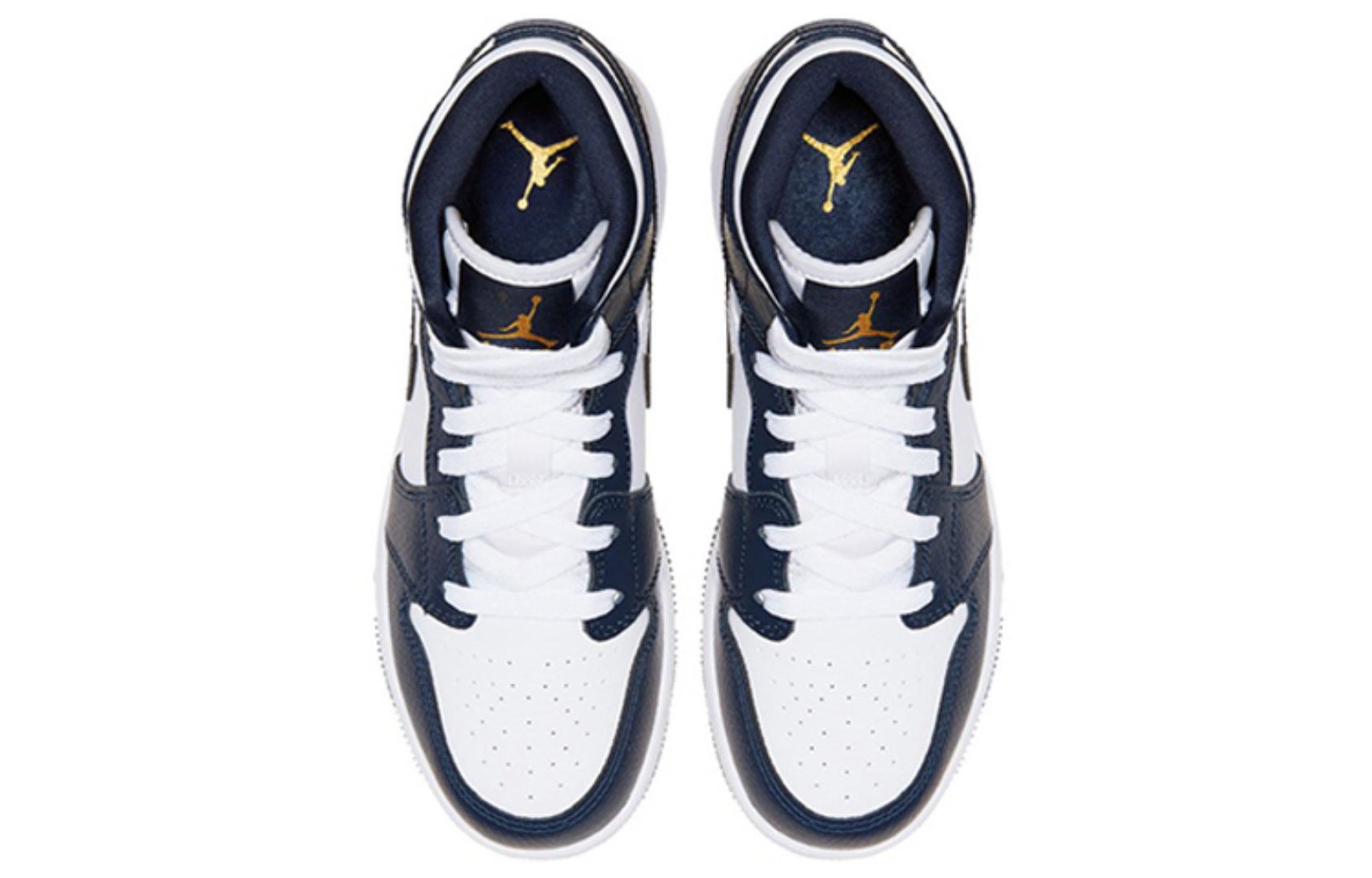 Фото № 3 с приближением к товару «‎Air Jordan 1 Mid GS 'Obsidian'»