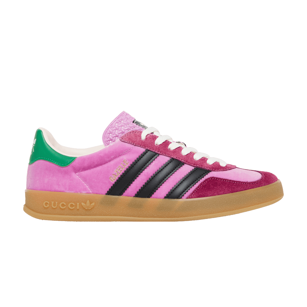 Gucci x adidas Gazelle Pink Velvet