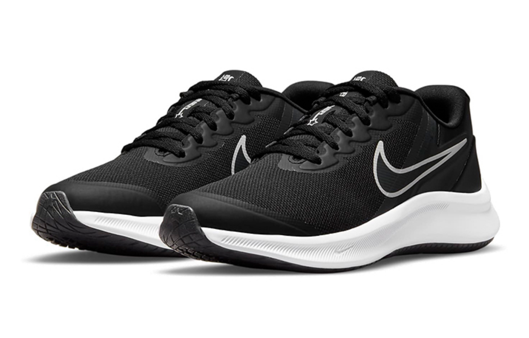 Фото № 3 с приближением к товару «‎Nike Star Runner 3 GS 'Black Dark Smoke Grey'»