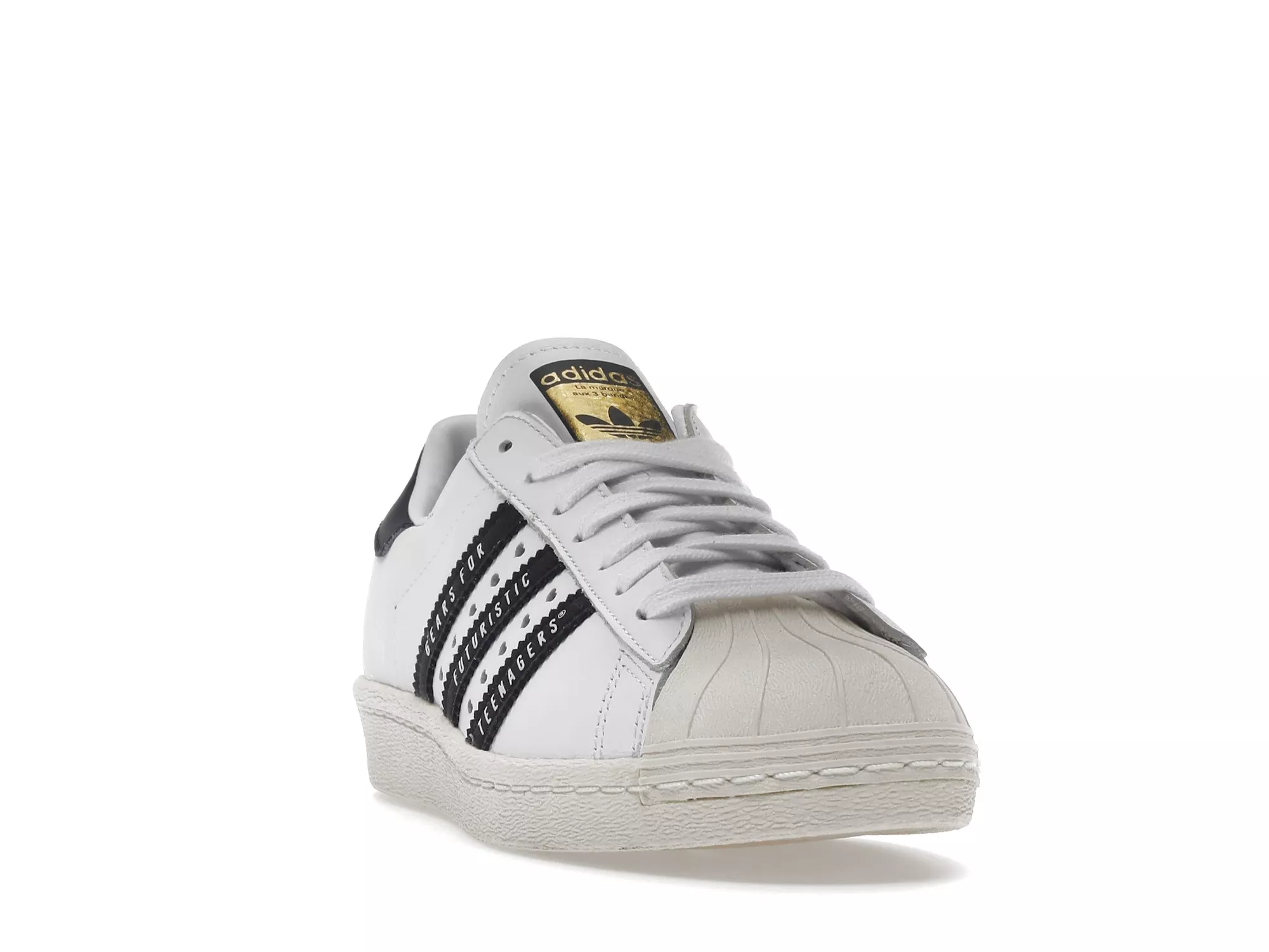 Фото № 2 с приближением к товару «‎adidas Superstar Human Made White Black»