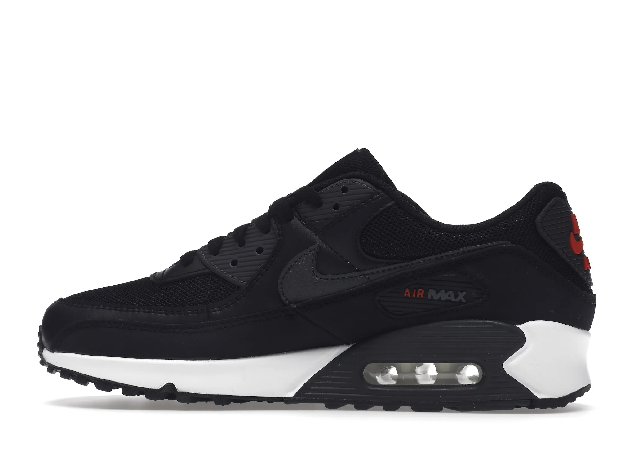 Фото № 5 с приближением к товару «‎Nike Air Max 90 Black University Red»