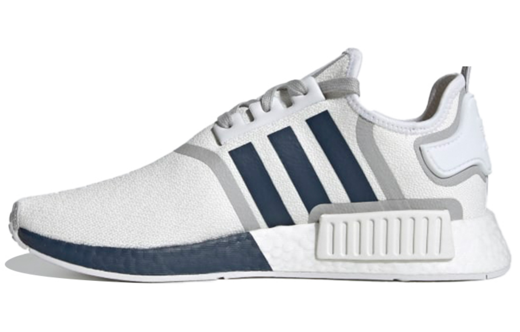 Фото № 1 с приближением к товару «‎adidas Originals NMDR1 WhiteSilverBlue»