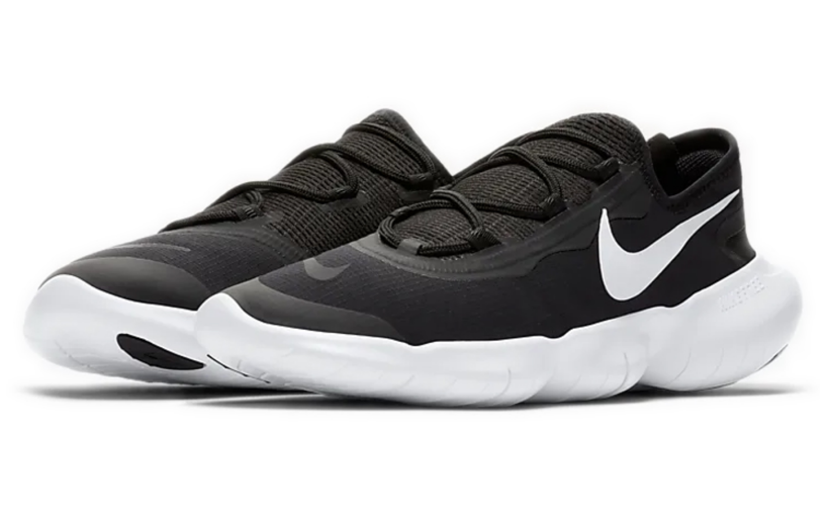 Фото № 3 с приближением к товару «‎ Nike Free Rn 5.0 Running shoes BlackWhite»