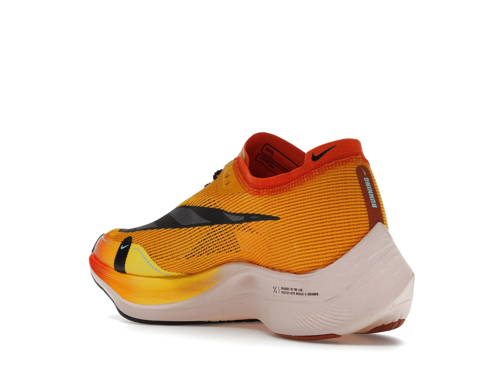 Фото № 6 с приближением к товару «‎Nike ZoomX Vaporfly Next% 2 University Gold»