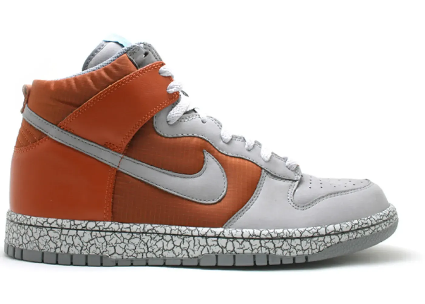 Nike Dunk High Earthquake Dark Orange