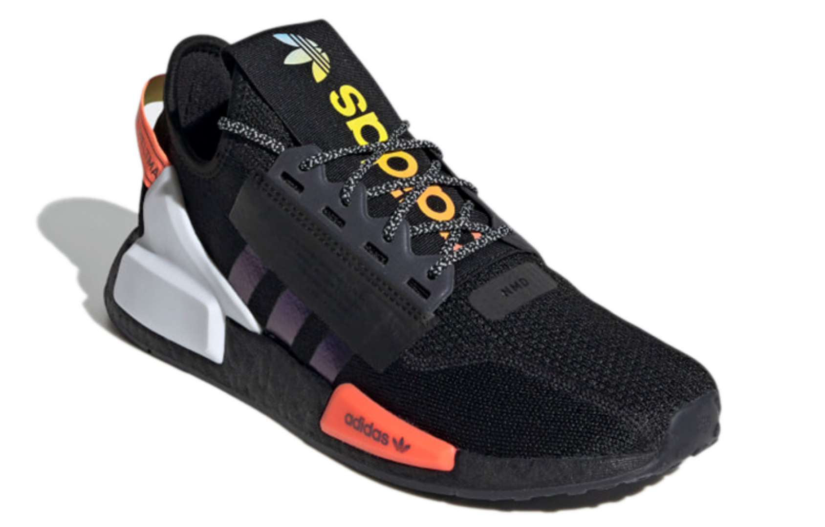 Фото № 3 с приближением к товару «‎adidas originals NmdR1 V2 BlackOrange»
