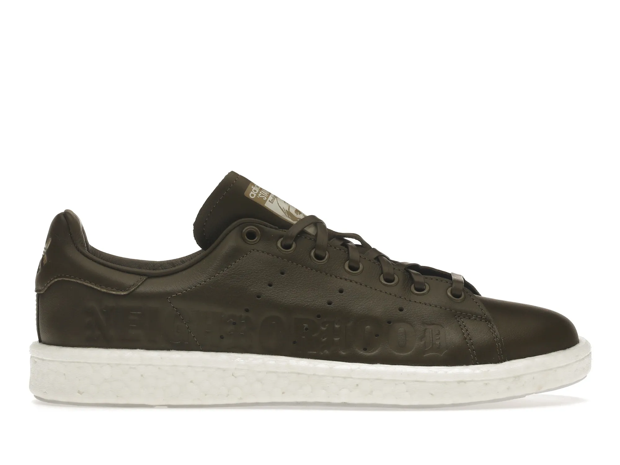 Фото № 1 с приближением к товару «‎adidas Stan Smith Boost Neighborhood Olive»