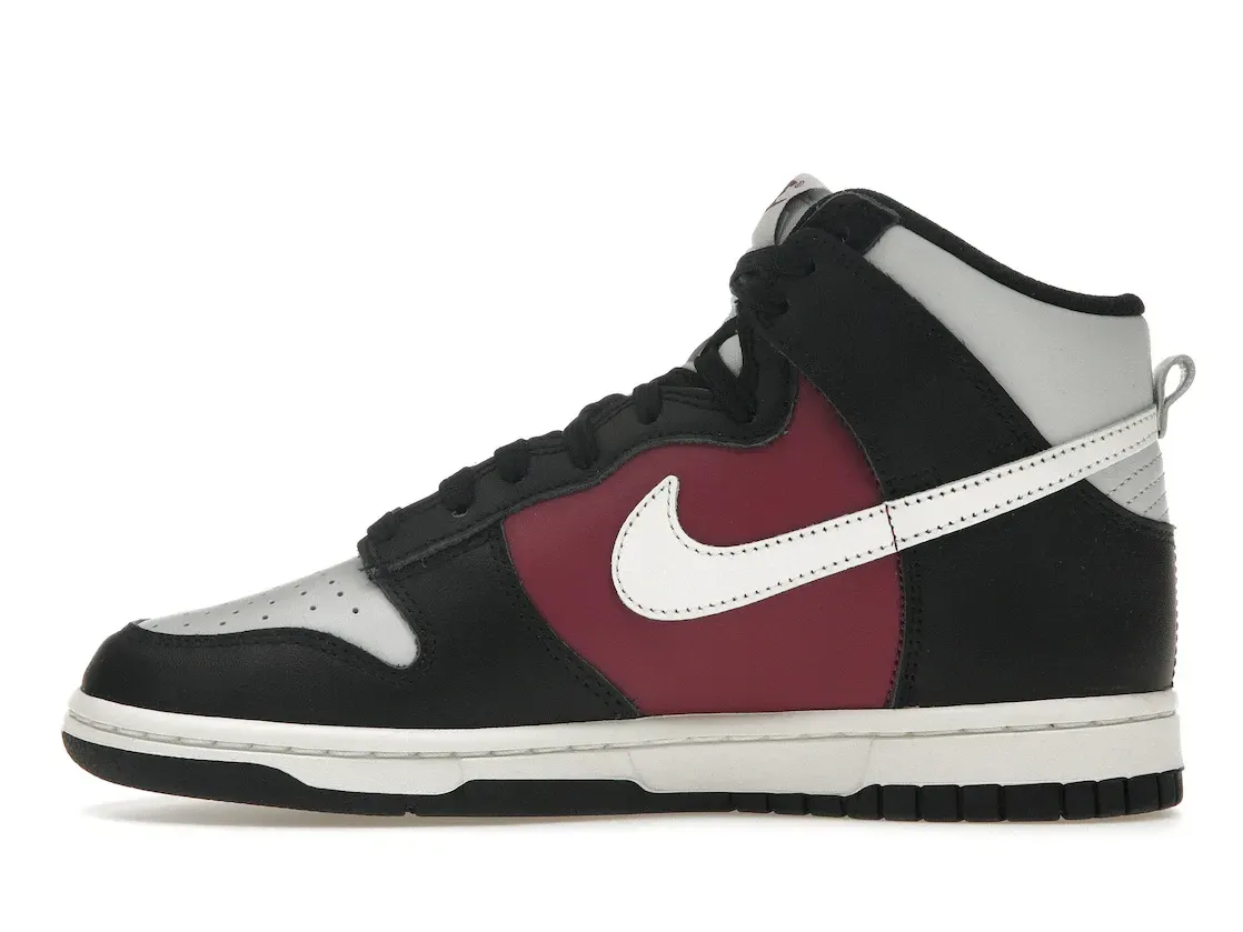 Фото № 3 с приближением к товару «‎Nike Dunk High Black Rosewood Pure Platinum »